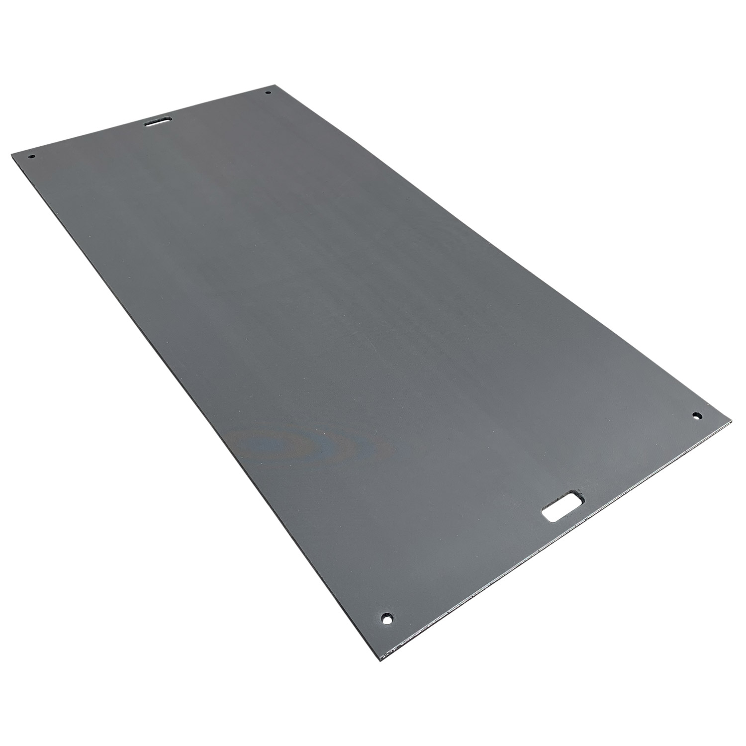 e:tek EVO · Profilierte Fahrplatte aus Kunststoff · 2300x1100x14 mm · EvoGrip Profilstruktur, beidseitig · Belastbar bis ca. 30 Tonnen · Baggermatte aus Kunststoff