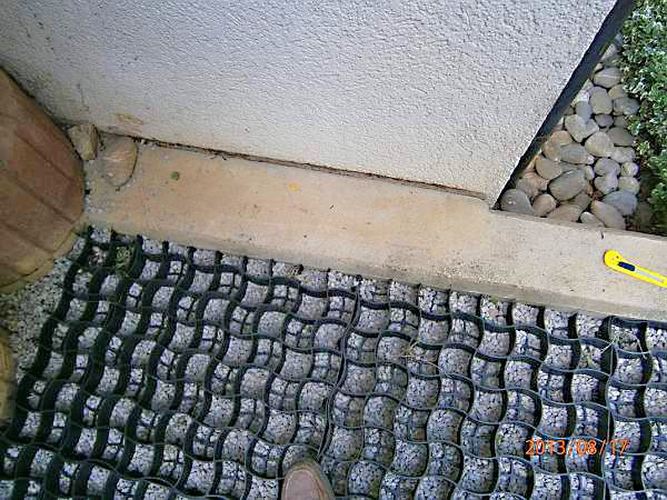 Anlegen eines PKWStellplatz im mit dem Bodengitter BG50